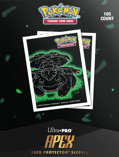 Ultra Pro Apex Sleeves Pokemon Neon Kanto - Venusaur