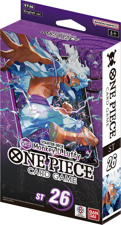 One Piece CG Starter Deck - PURPLE/BLACK Monkey.D.Luffy ST-26