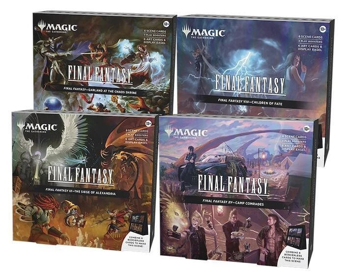 FINAL FANTASY - Scene Box - Set of 4