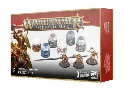 AGE OF SIGMAR STORMCAST + PAINT SET