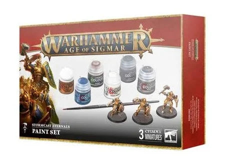 AGE OF SIGMAR STORMCAST + PAINT SET