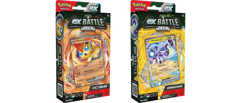 Pokemon Battle Deck Victini EX/Miraidon EX