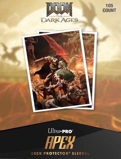 Doom BETHESDA 105ct APEX Deck Protector Sleeves