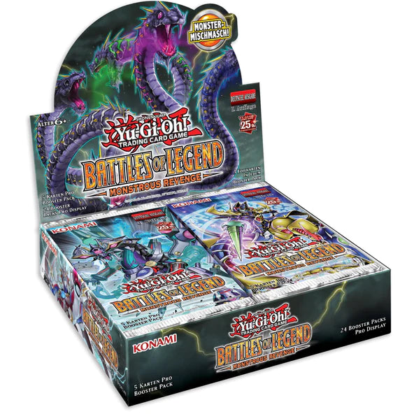 YuGiOh  Battles of Legend Monstrous Revenge Booster Box