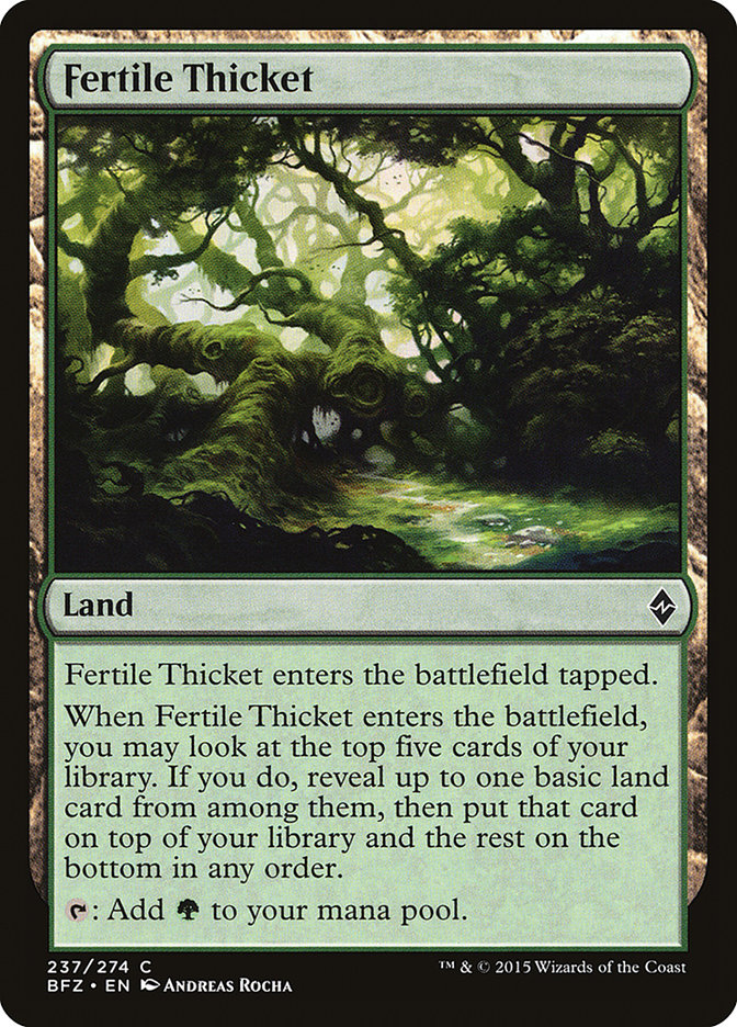 Fertile Thicket (237) (BFZ)