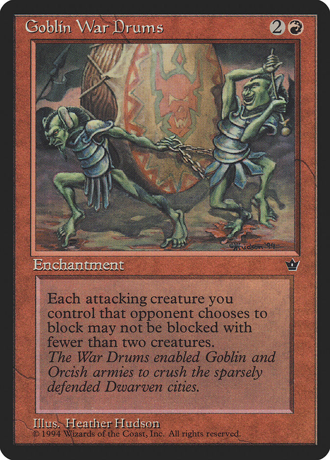 Goblin War Drums (Hudson) (FEM)