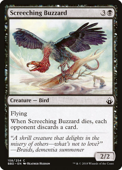 Screeching Buzzard (158) (BBD)