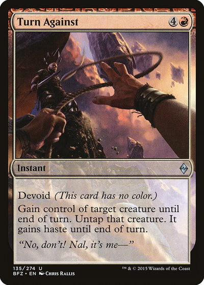 Turn Against (135) (BFZ)