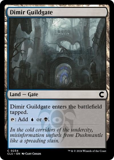 Dimir Guildgate (234) (CLU)