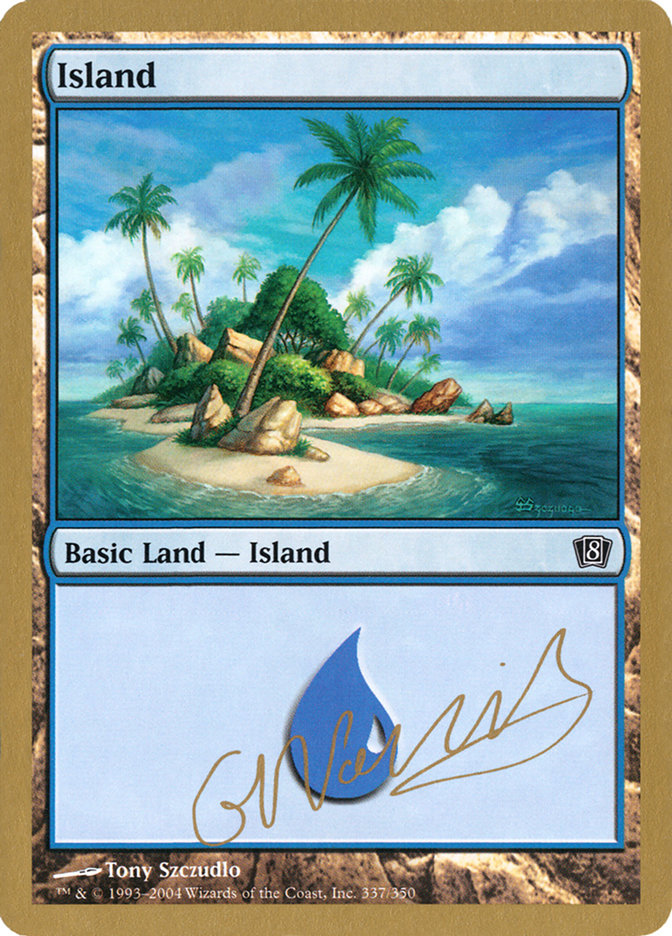 Island (gn337) (Gabriel Nassif) [World Championship Decks 2004]