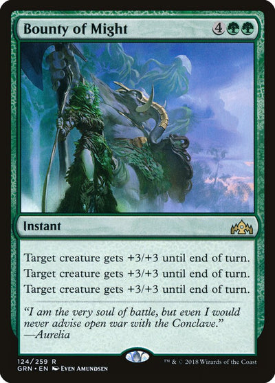 Bounty of Might (124) (GRN)