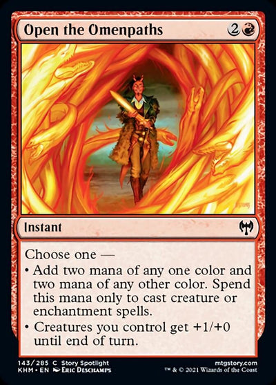 Open the Omenpaths (143) (KHM)