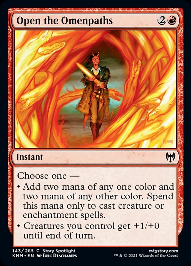 Open the Omenpaths (143) (KHM)