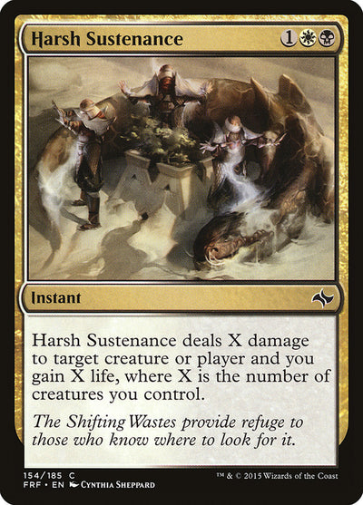 Harsh Sustenance (154) (FRF)