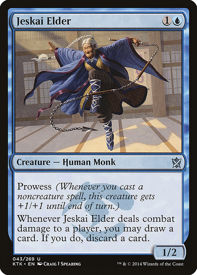 Jeskai Elder (43) (KTK)