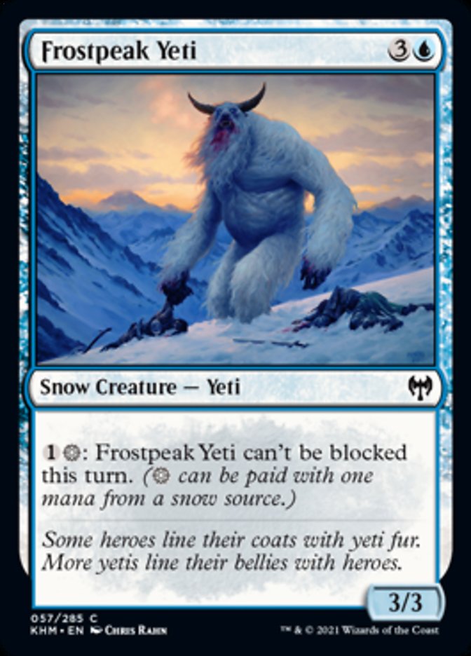 Frostpeak Yeti (57) (KHM)
