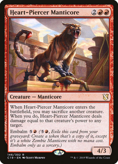 Heart-Piercer Manticore (146) (C19)