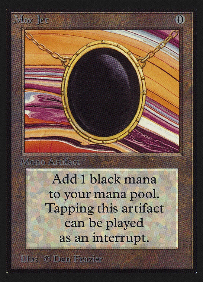 Mox Jet (Black Stone) [International Collectors' Edition]