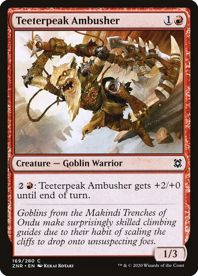 Teeterpeak Ambusher (169) (ZNR)