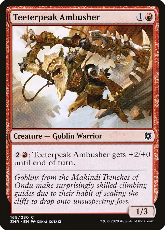 Teeterpeak Ambusher (169) (ZNR)