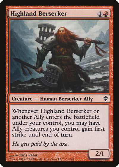 Highland Berserker (132) (ZEN)