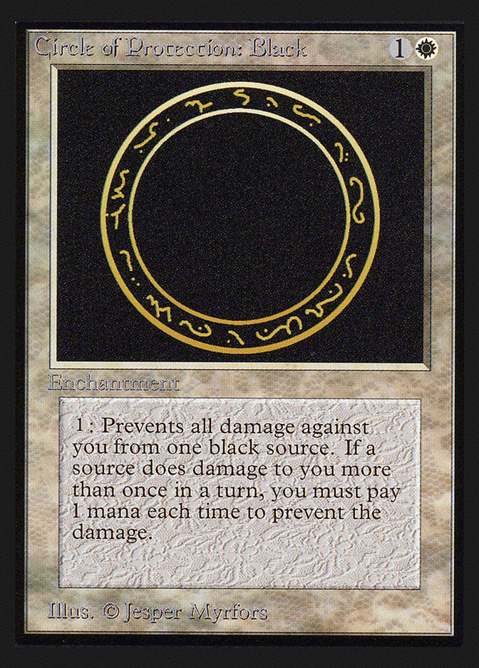 Circle of Protection: Black [International Collectors' Edition]