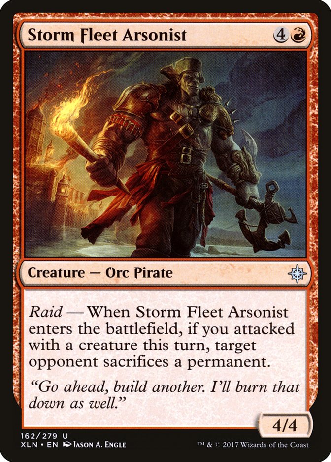 Storm Fleet Arsonist (162) (XLN)