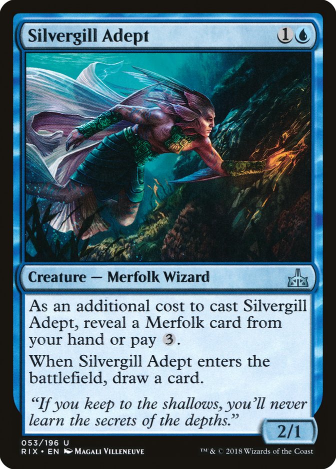 Silvergill Adept (53) (RIX)