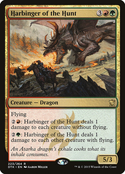 Harbinger of the Hunt (223) (DTK)