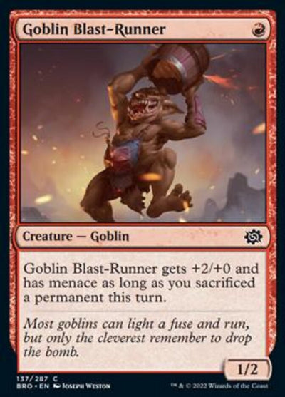 Goblin Blast-Runner (137) (BRO)