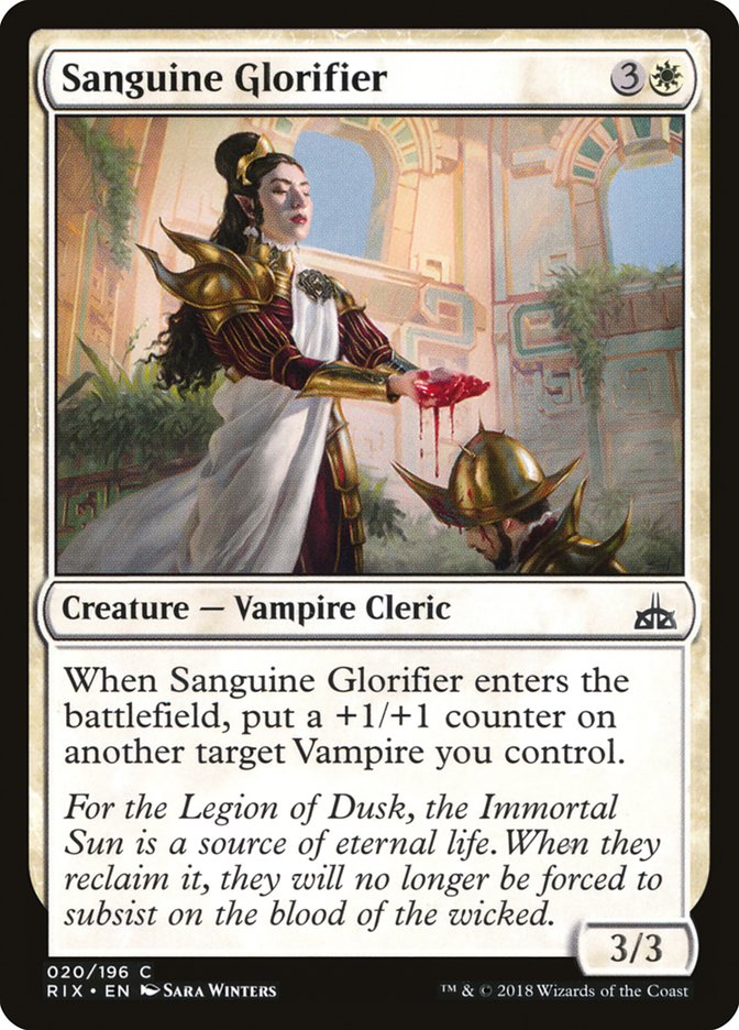 Sanguine Glorifier (20) (RIX)