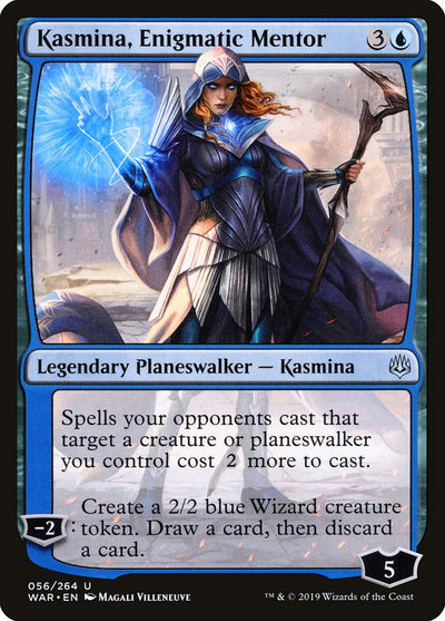 Kasmina, Enigmatic Mentor (56) (WAR)