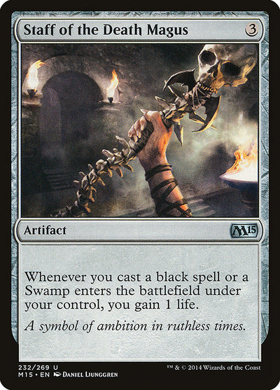 Staff of the Death Magus (232) (M15)