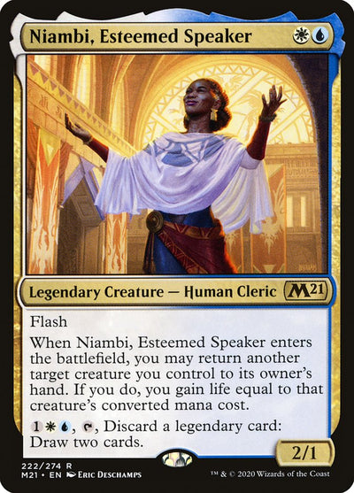 Niambi, Esteemed Speaker (222) (M21)