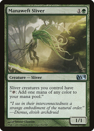 Manaweft Sliver (184) (M14)