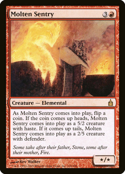 Molten Sentry (136) (RAV)