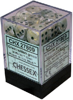 Chessex: D6 Marble™ Dice sets- 12mm