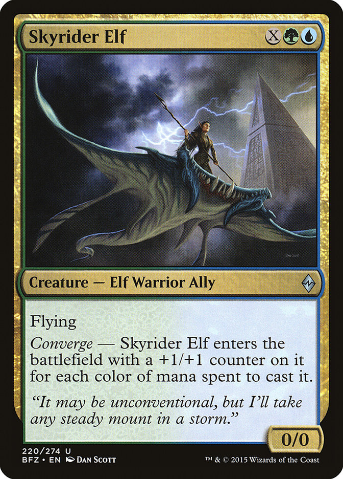 Skyrider Elf (220) (BFZ)