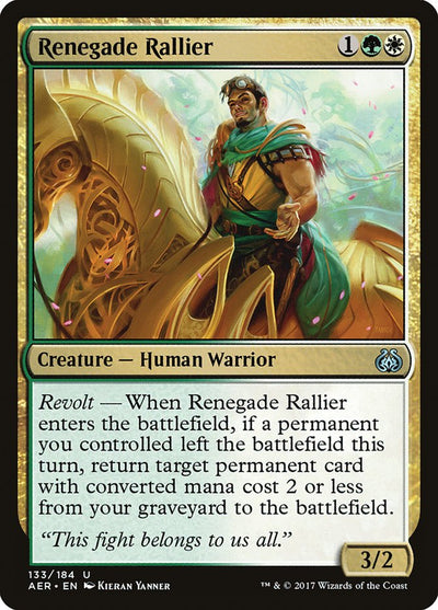 Renegade Rallier (Aether Revolt) (133)