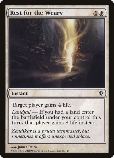 Rest for the Weary (18) (WWK)