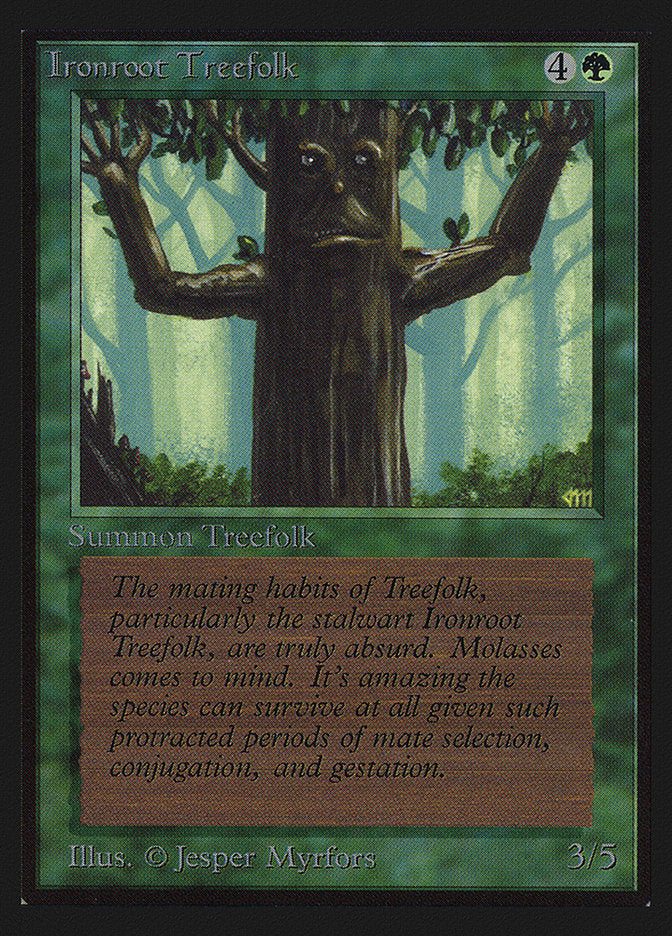 Ironroot Treefolk [Collectors' Edition]