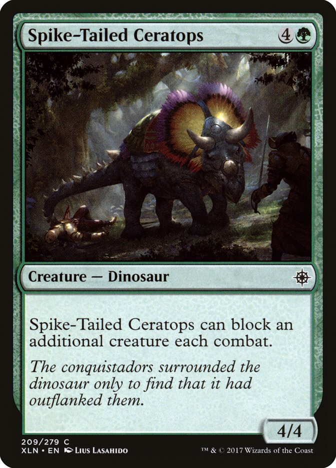 Spike-Tailed Ceratops (209) (XLN)