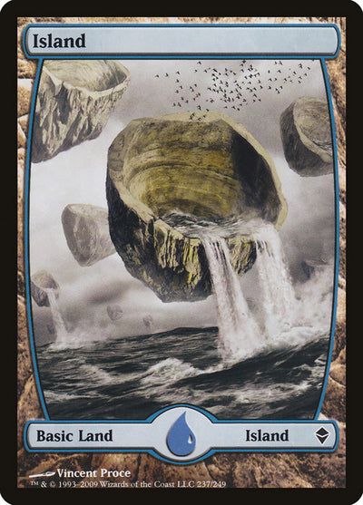 Island (237) - Full Art (237) (ZEN)
