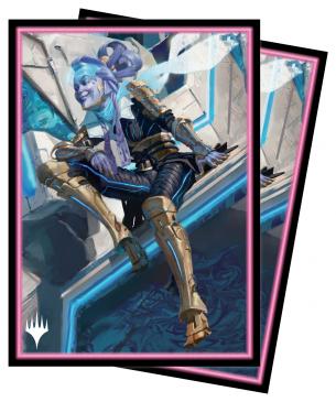 Kamigawa Neon Dynasty 100ct Sleeves A featuring Kotori, Pilot Prodigy