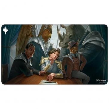 Streets of New Capenna Playmat V5 featuring Brokers Ascendancy