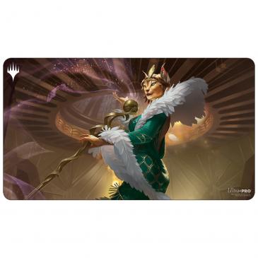 Streets of New Capenna Playmat D featruing Kitt Kanto, Mayhem Diva