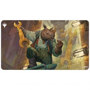 Streets of New Capenna Playmat G featuring Workshop Warchief