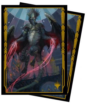 Streets of New Capenna 100ct Sleeves V3 featuring Ziatora, the Incinerator