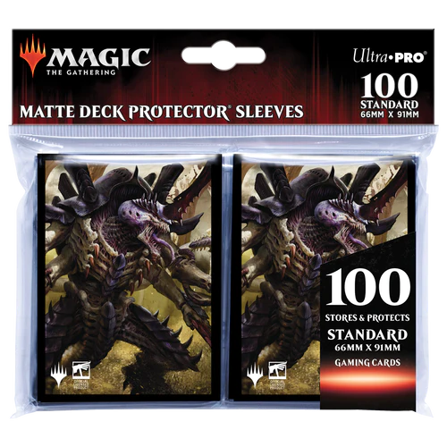 Warhammer 40K Commander The Swarmlord Standard Deck Protector Sleeves (100ct)