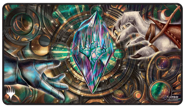 Dominaria United Stylized Planeswalker Symbol Stitched Standard Gaming Playmat